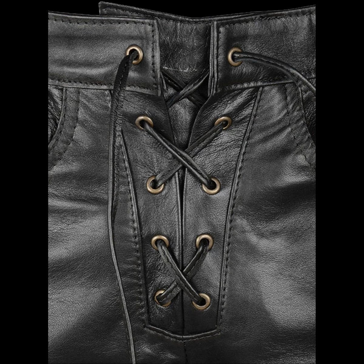 <B>ROCKSTAR RIDING PANTS</B><BR>Leather, Armored Option