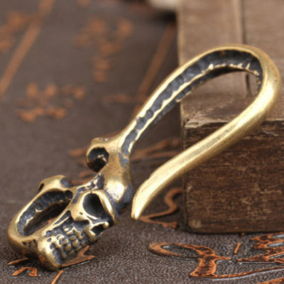 Skull Guardian Bell & Keychain Pendant