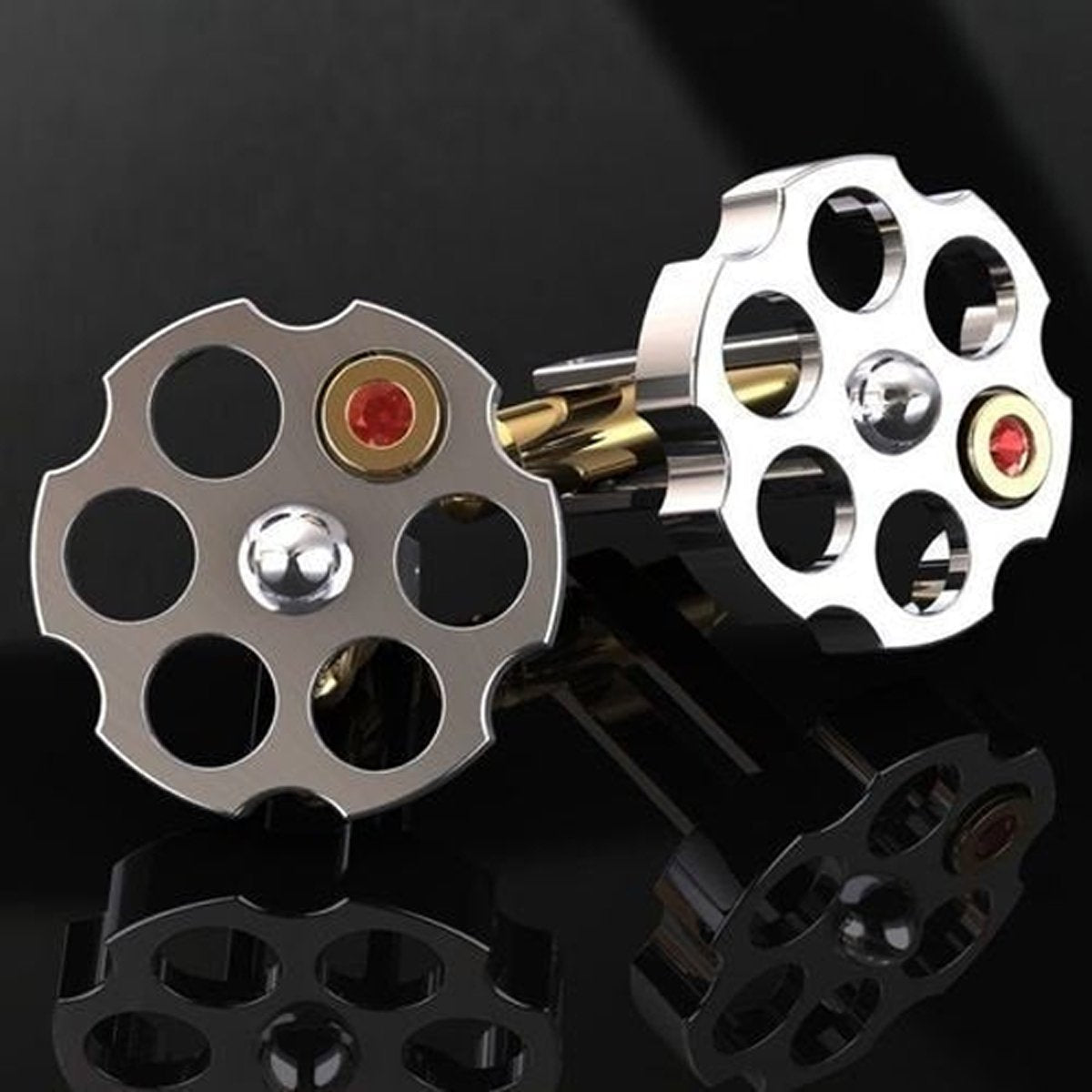 Russian Roulette Cufflinks