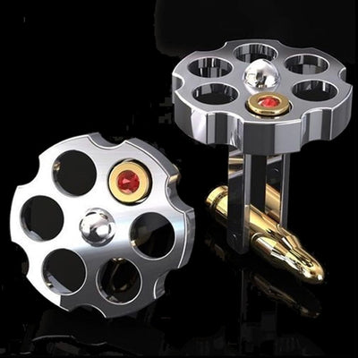 Russian Roulette Cufflinks