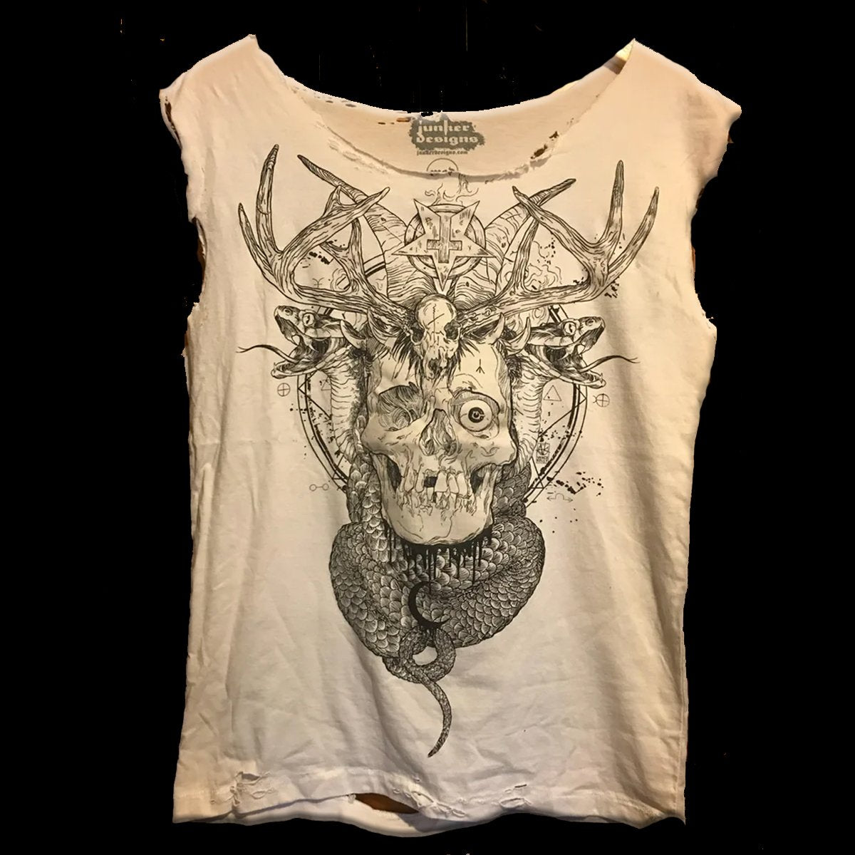 Glowinthedark Skull Shirt