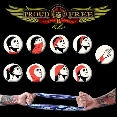 Multiuse Biker Headbands