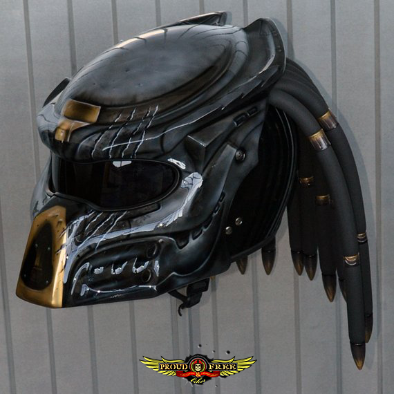 Alien Warrior Helmet – Biker Dope™