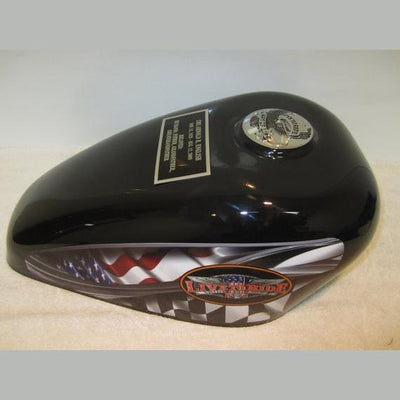 Biker Cremation Urn—BK Tank