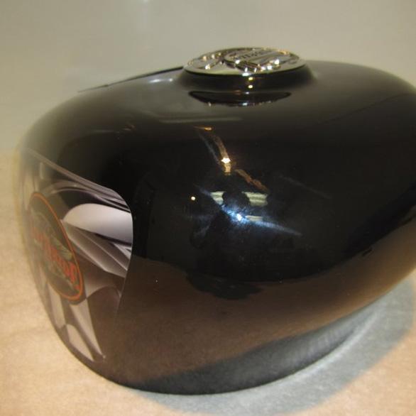 Biker Cremation Urn—BK Tank
