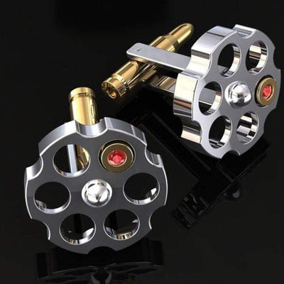 Russian Roulette Cufflinks