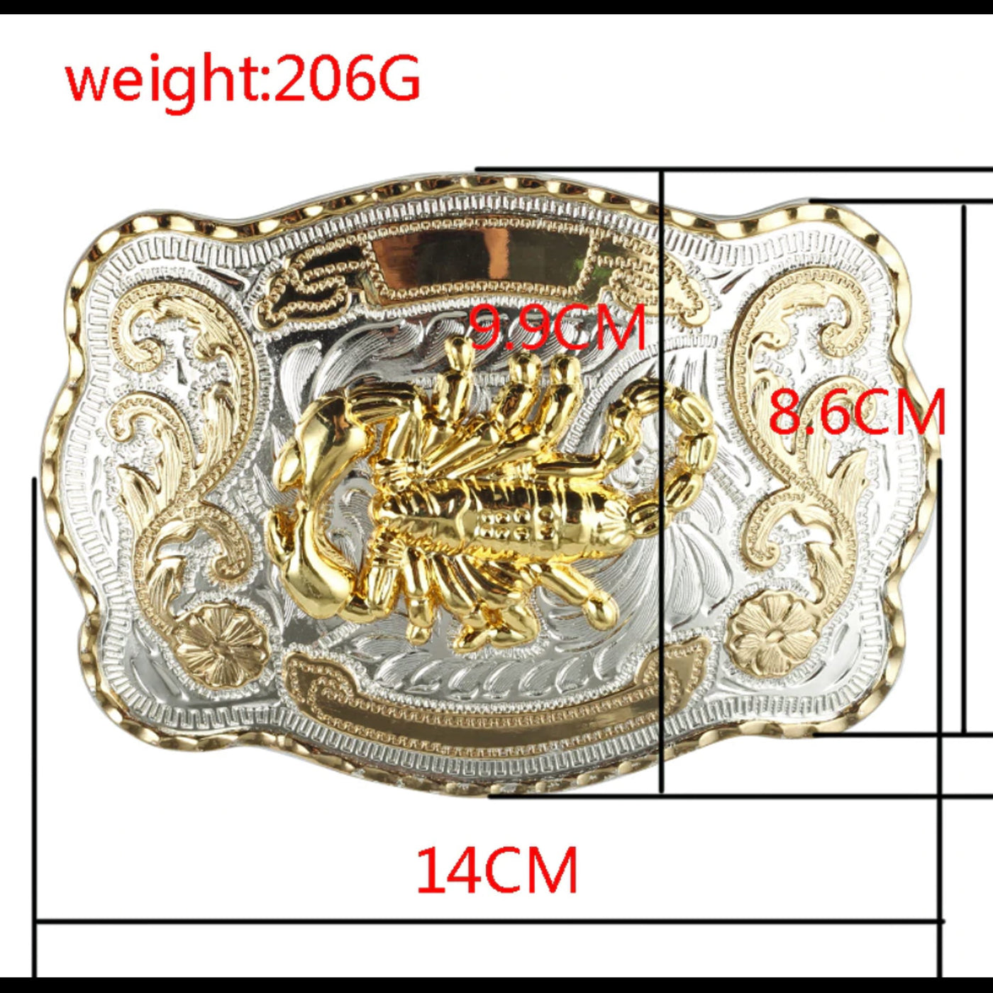 Animal Totem Western Buckle