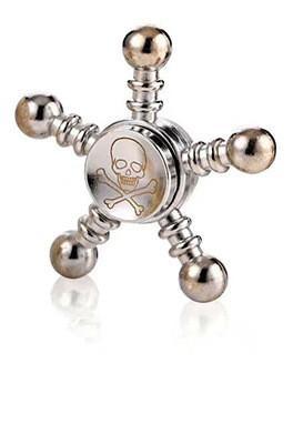 Metal Skull Fidget Spinner