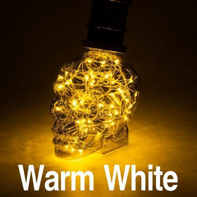 LED Skull Light Bulb