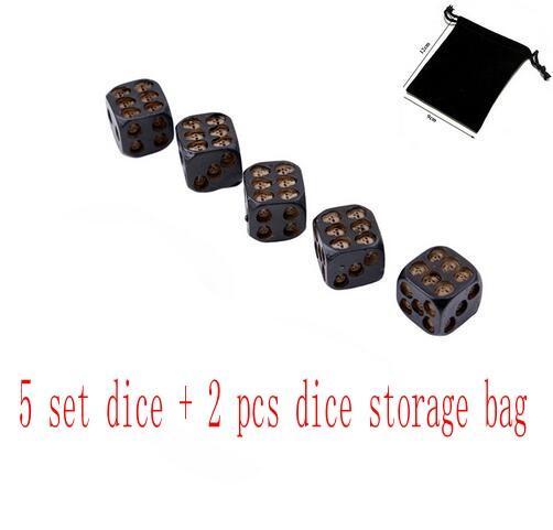 Black Skull Dice