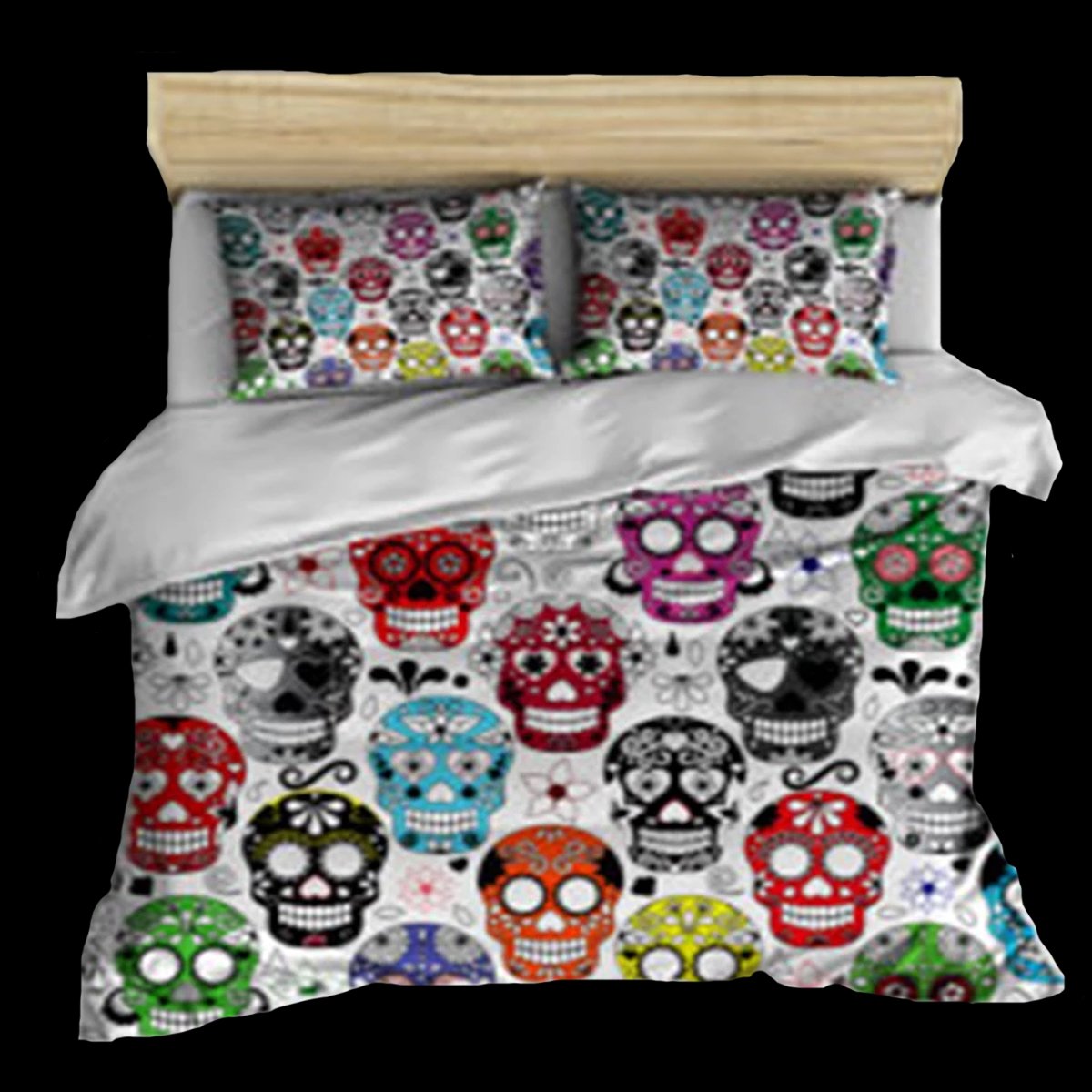 Sugar Skull Duvet Cover