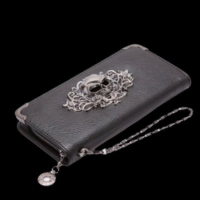 Skull Patterned Wallet